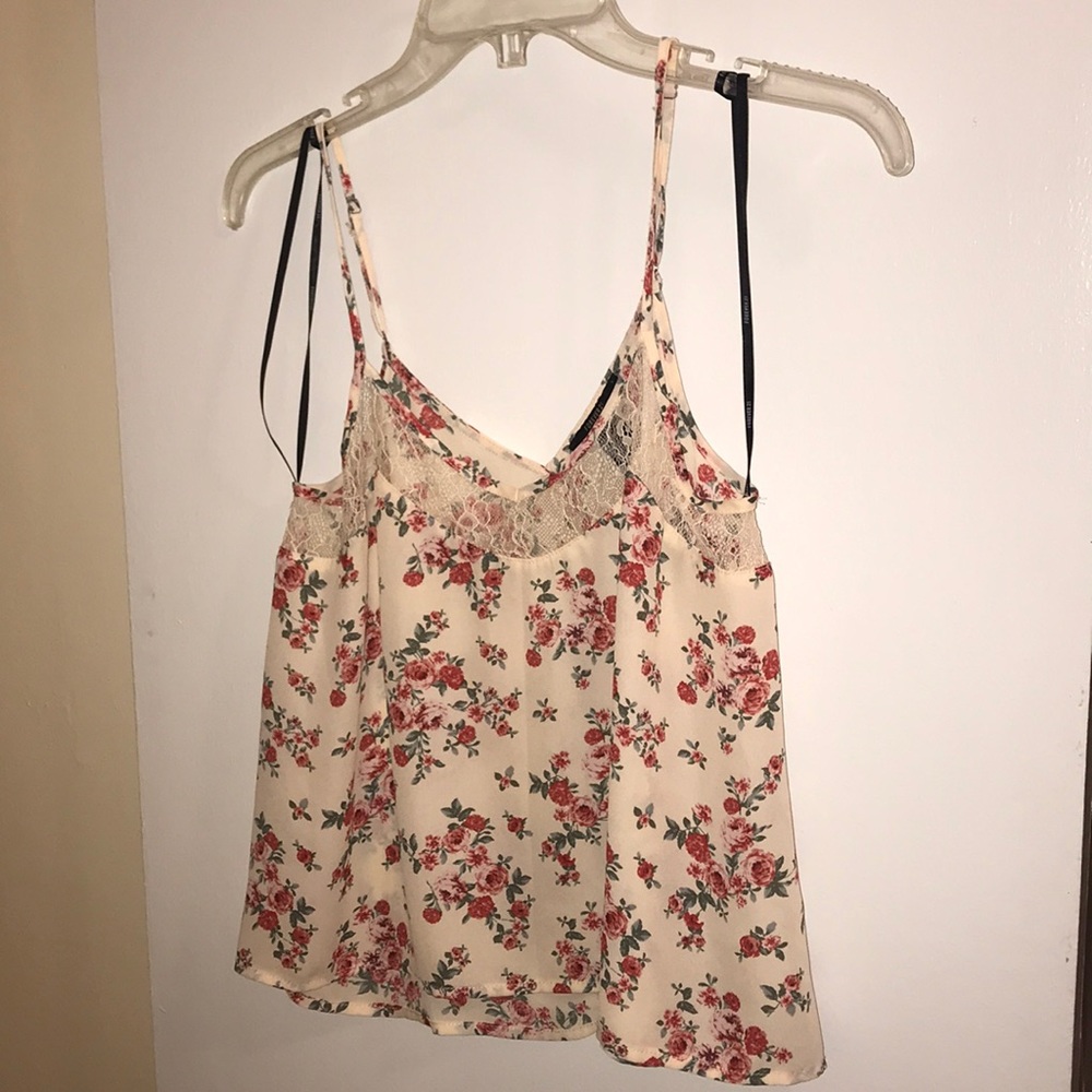 Floral tank top